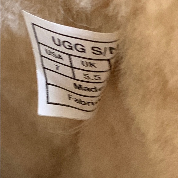 UGG Classic Tall Tan Boots Chestnut Sz 7 EUC - Picture 12 of 16